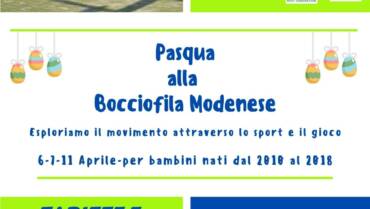 Pasqua alla Bocciofila Modenese  – Centro pasquale